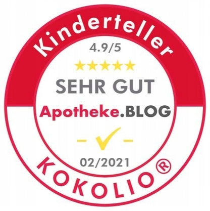 KOKOLIO Tischset mit Teller, 3 Fächer, rutschfest – Produktbild 6