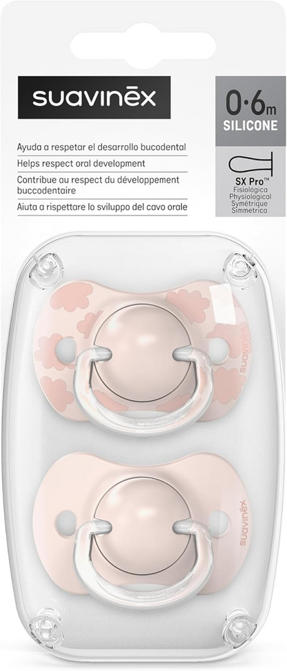 SUAVINEX SX PRO tétine anatomique x2 silicone 0-6 mois