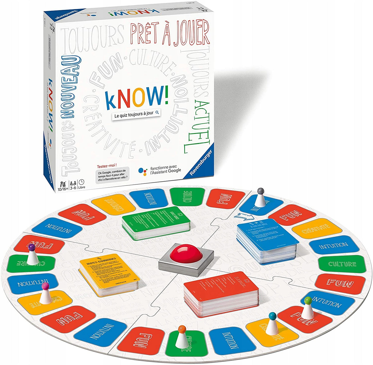 KNOW! joc de societate ÎN LIMBA FRANCEZĂ
