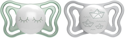 CHICCO PhysioForma sucette x2 16-36m LUMINEUSES