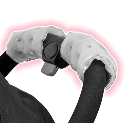 FINGER HEAT Gel-Chauffe-mains pour poignées de vélo, trottinette et poussette x2