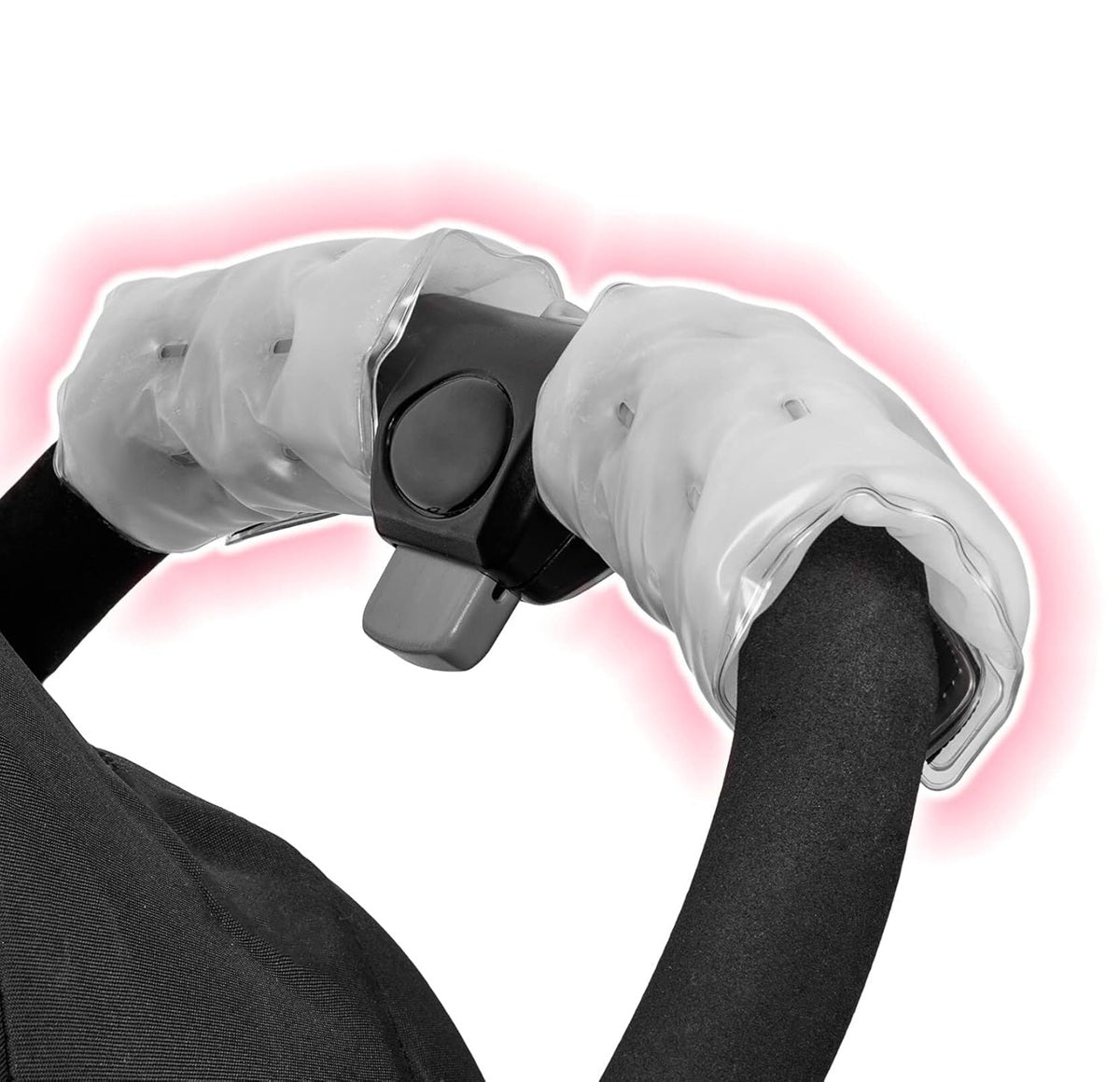 FINGER HEAT żelowy ogrzewacz dłoni do uchwytów wózka roweru hulajnogi x2