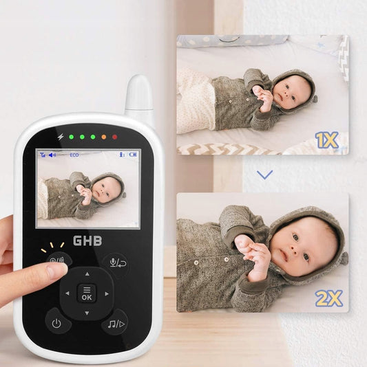 GHB UU24 babyphone numérique écran LCD 2,4"