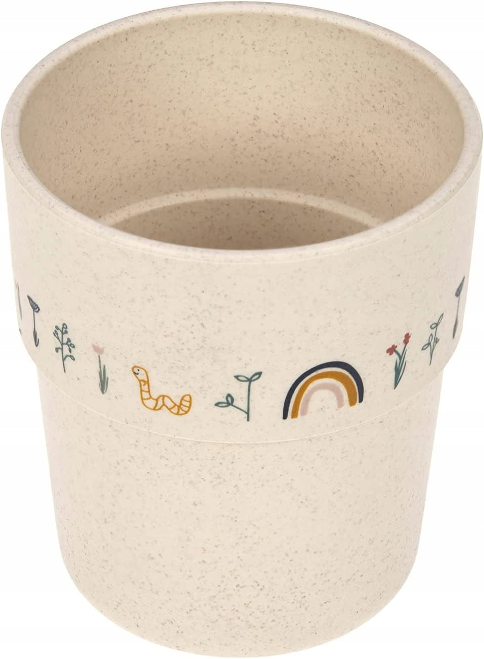 LASSIG kubek bez melaminy Garden Explorer dla dzieci 12m+, lekki, BPA free, do zmywarki i mikrofalówki