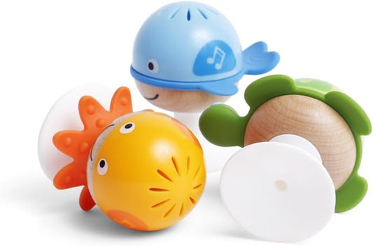 HAPE Stay-put sensoriska havsdjur med sugproppar 3 stycken