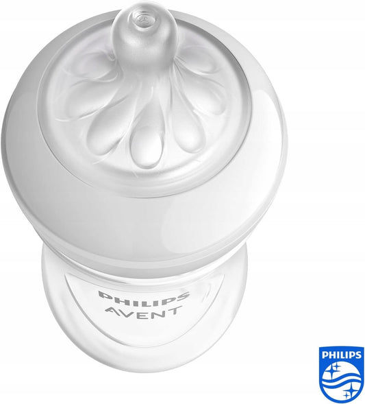 PHILIPS AVENT Natural Response zestaw 4 butelki smoczek szczotka, smoczek do butelki