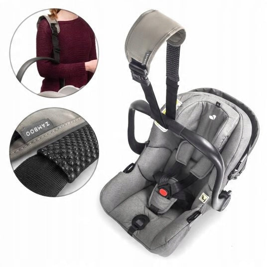 ZAMBOO sangle d'épaule pour transporter le siège auto 72-143 cm