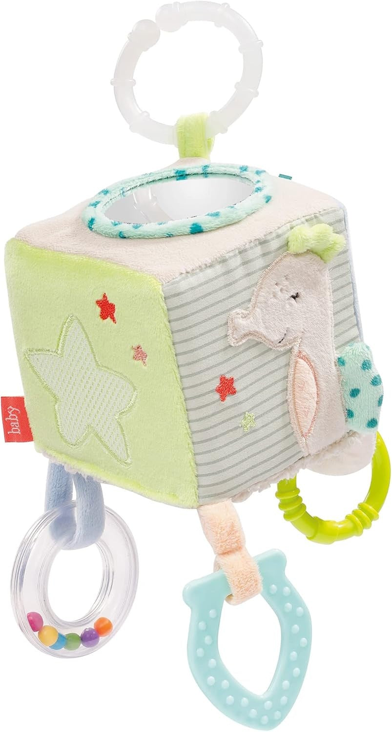 FEHN pluszowa zawieszka do wózka łóżeczka fotelika 10x10 cm MORSKIE SNY – nowy – zdjęcie 1