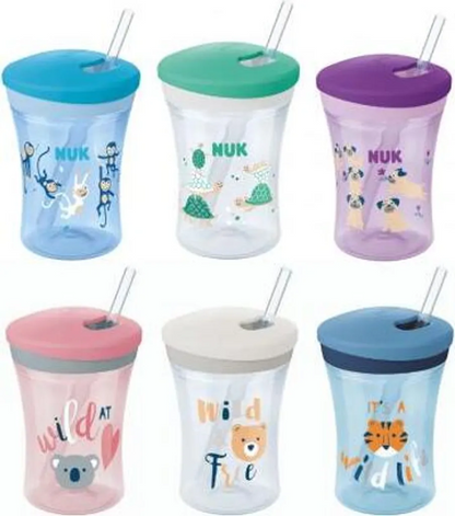 NUK paille et embout pour gobelet ACTION CUP