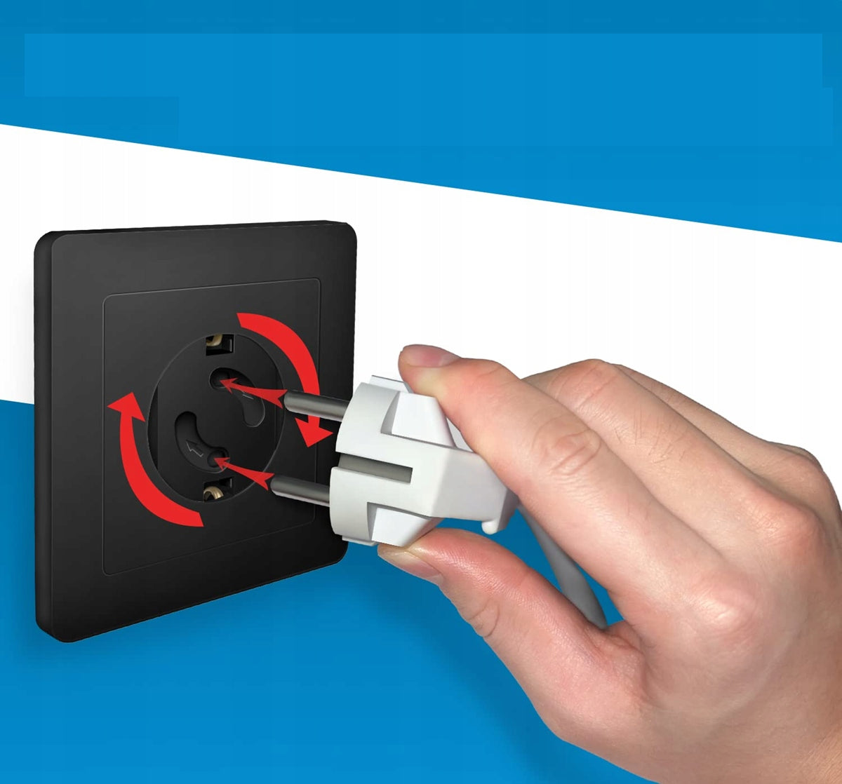 NORJEWS childproof electrical outlet covers x1