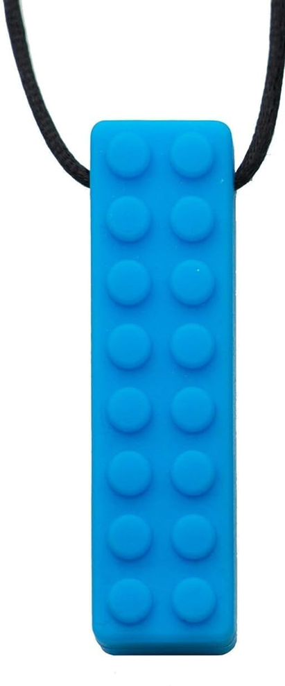 TILCARE Chew Chew collier de dentition apaisant 1,8 x 6,4 cm BLEU