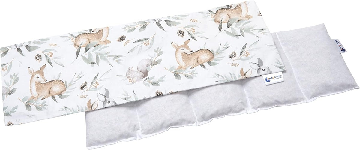 MEDI PARTNERS bouillotte en coton avec noyaux de cerise 20x60 cm chaud et froid