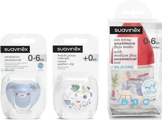 SUAVINEX zestaw startowy dla noworodka 3elementy