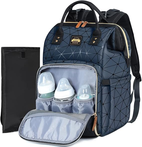 LEKEBABY sac à dos à couches et accessoires IMPERMÉABLE