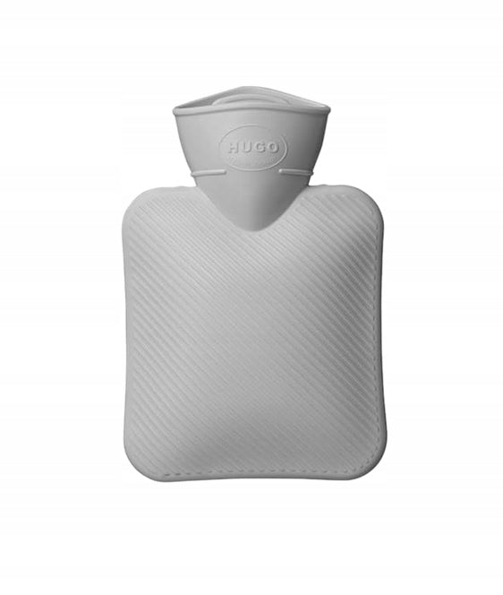 HUGO FROSCH mini bouillotte à eau 0,2 l avec housse en velours 10,7 x 16 cm