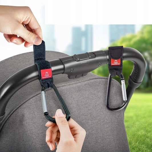 ROYAL RASCALS attaches pour sac à fixer sur la poignée de poussette, lot de 2
