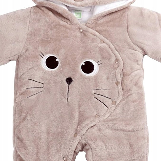 JIAMY combinaison d'hiver avec capuche 6-9 m 56 cm CHAT