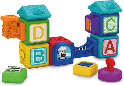 BABY EINSTEIN Connectables Bridge & Learn klocki magnetyczne 15 sztuk "O