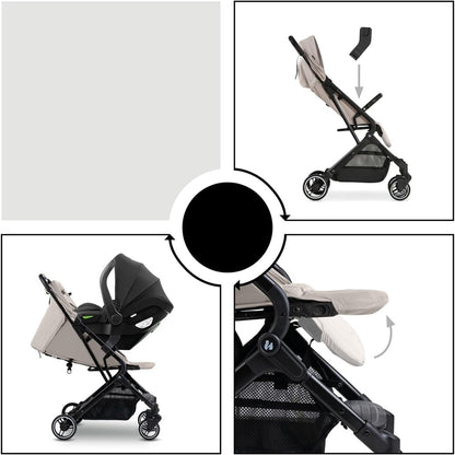 Adaptateurs HAUCK pour poussette TRAVEL N CARE, sièges auto DRIVE N CARE et autres