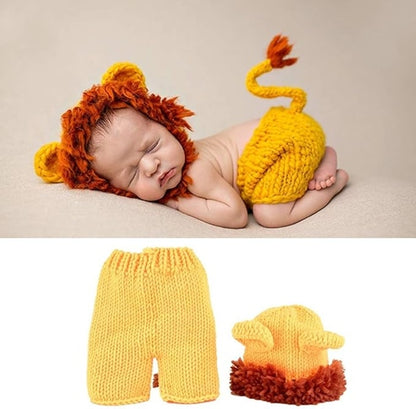 costume pour séance photo 0-12 m LION