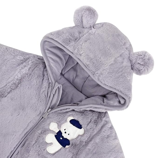 JIAMY combinaison d'hiver avec capuche 6-9 mois