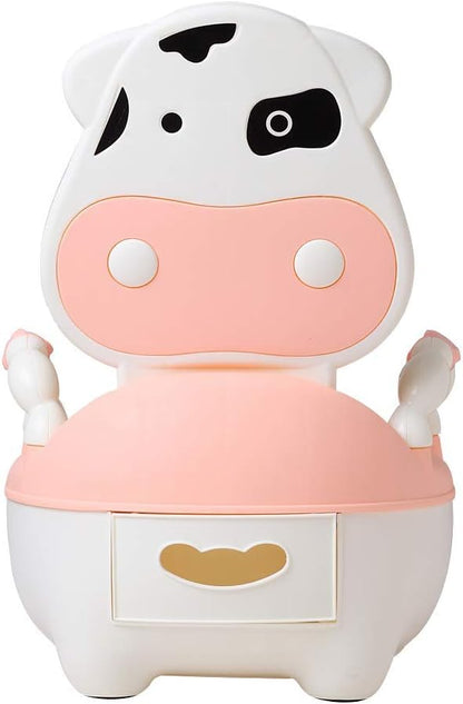 GLENMORE pot de chambre avec couvercle et insert amovible VACHE
