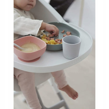 BEABA set de vaisselle en silicone avec ventouse 4 pièces.