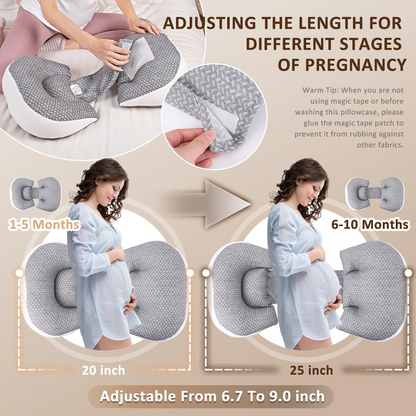CHILLING HOME oreiller de grossesse compact réglable