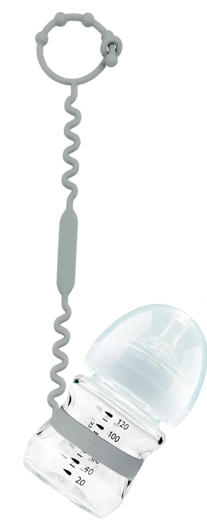 STRAPS FOR BABY attache en silicone pour biberon et jouets 30 cm