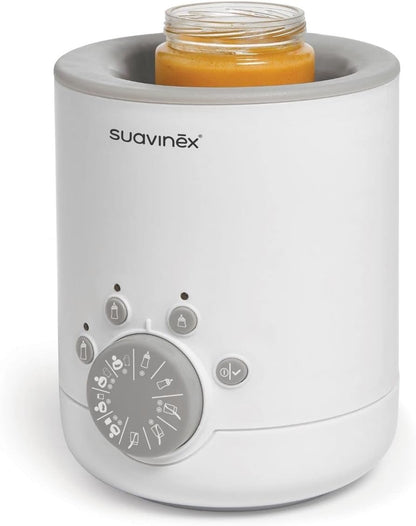 SUAVINEX chauffe-biberon et chauffe-pots 3-en-1