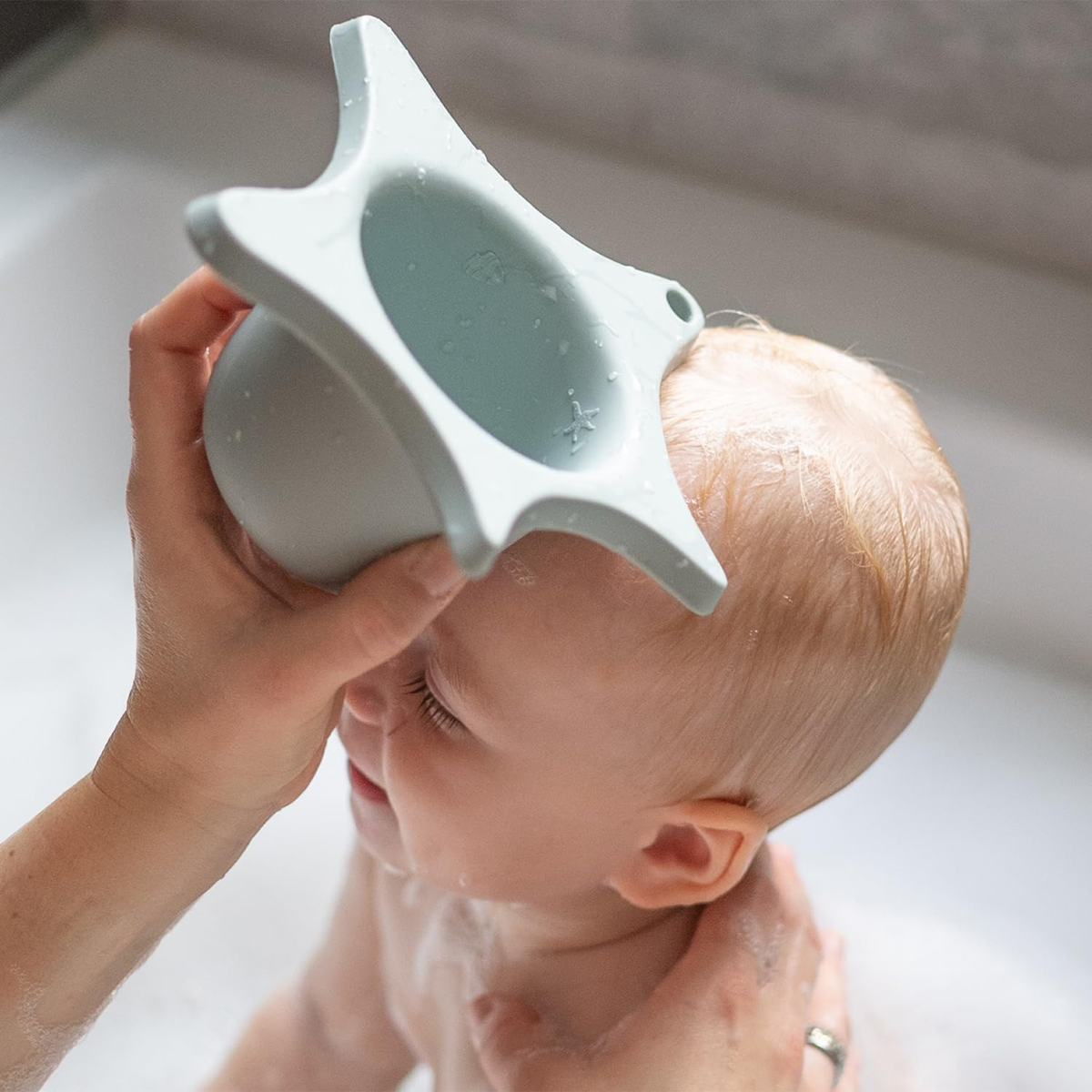 KINDSGUT récipient de rinçage pour cheveux d'enfants ÉTOILE DE MER