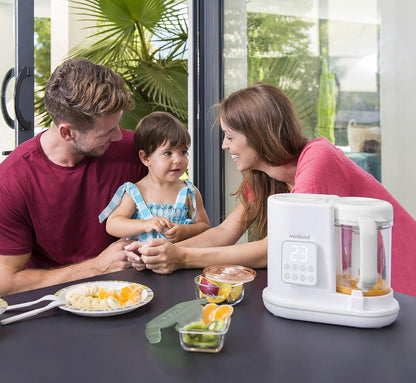 MINILAND Chefy 6 robot kuchenny 6w1 parowar mikser + szczypce miarka torba