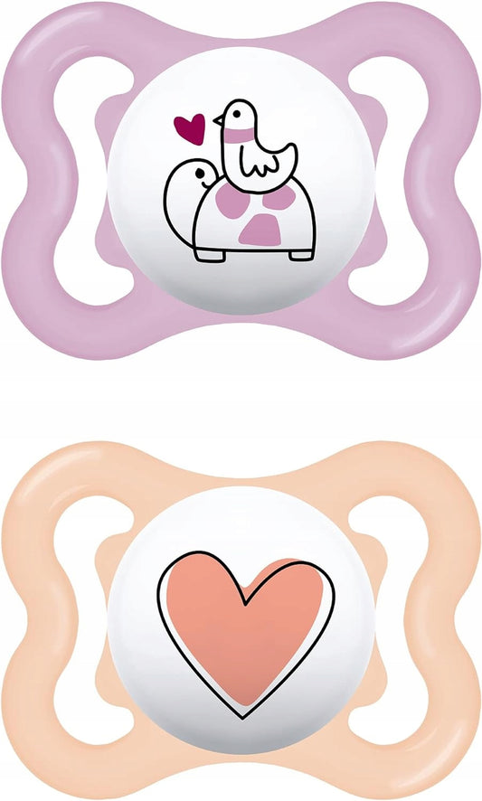 MAM SUPREME chupeta de silicone 0-6m x2