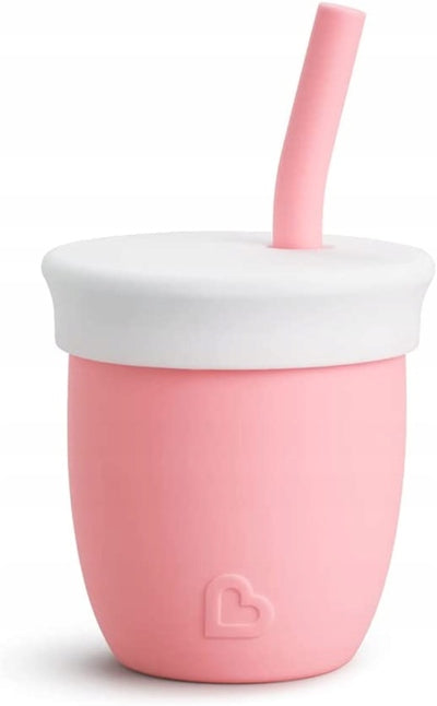MUNCHKIN C'est Silicone! kubek ze słomką 6msc+ 120ml – zdjęcie produktu 3