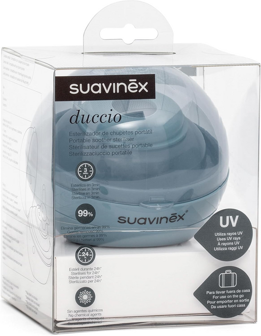 SUAVINEX Duccio STERYLIZATOR smoczków UV 9 cm