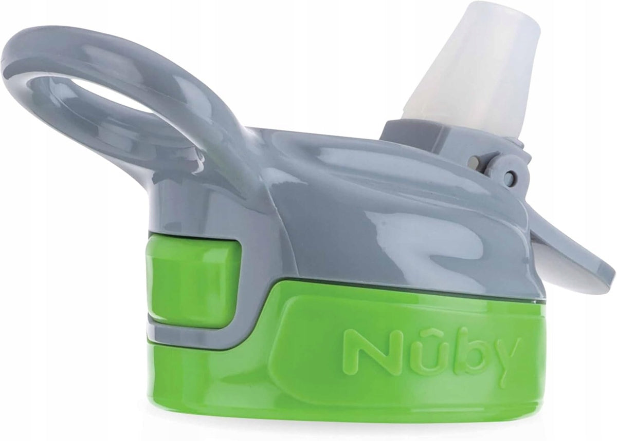 NUBY Flip-it Cup cană Tritan anti-vărsare cu pai și muștiuc, 3 luni+, 360 ml