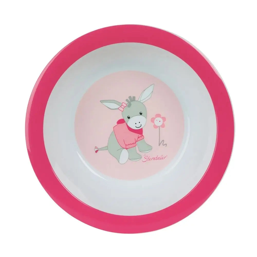 STERNTALER set de veselă: farfurioară, bol, linguriță și furculiță, 4 piese. „O