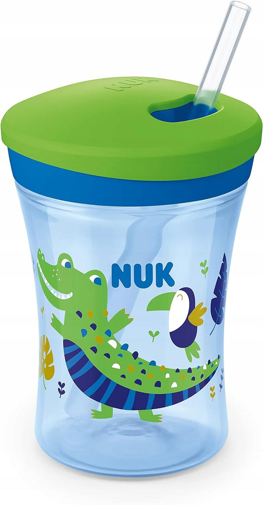 NUK Action Cup Nepohárek s chameleonovým účinek12 m+