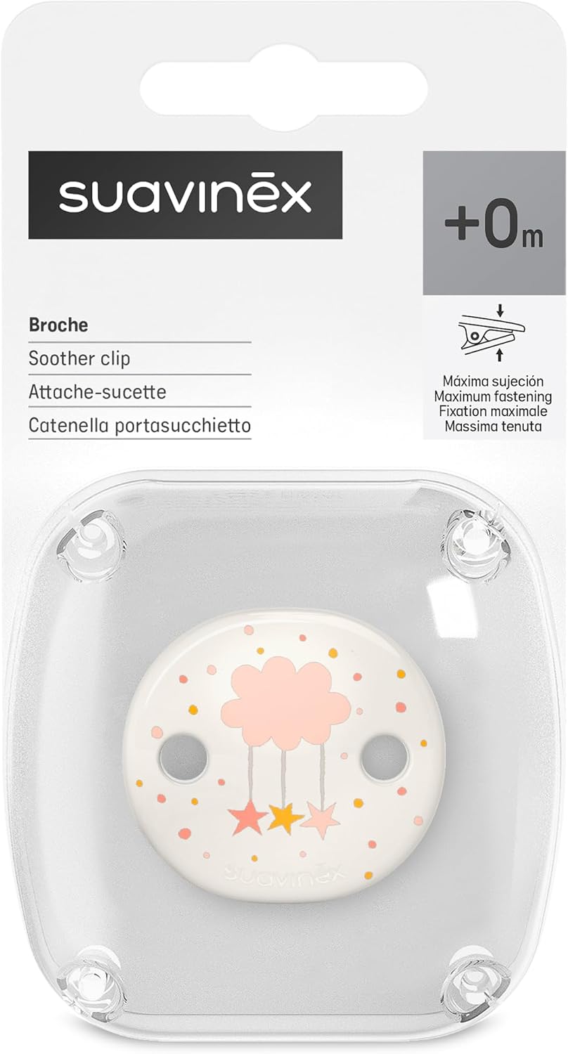 SUAVINEX Dreams zawieszka do smoczka z klipsem 0+ – nowy – zdjęcie 3