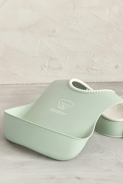 BABYBJORN śliniak silikonowy z kieszonką x2