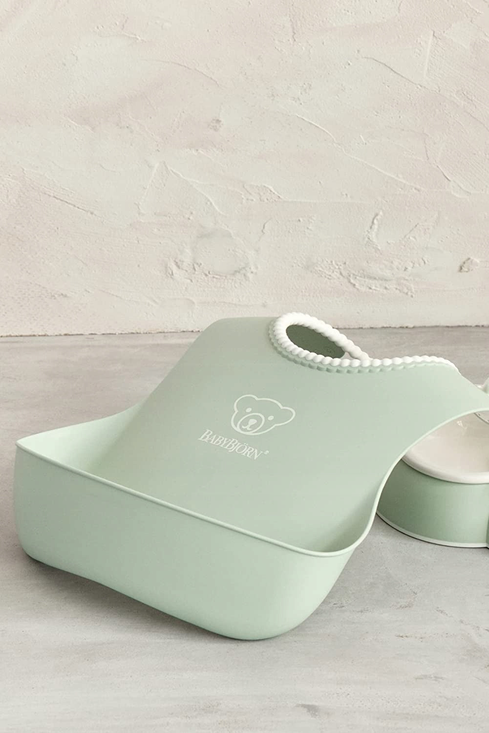 BABYBJORN bavoir en silicone avec poche x2