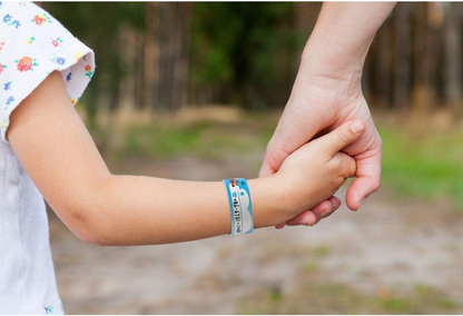 VICLOON bracelets SOS étanches pour enfants 8 pièces + marqueur
