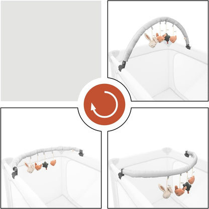 HAUCK arche avec jouets pour lit Dream N, Sleep N, Play N