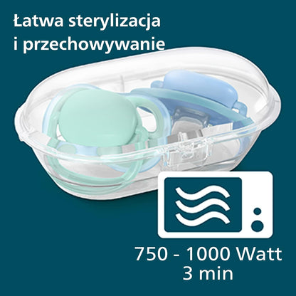 Philips Avent Ultra Air sucette physiologique en silicone x2 0-6m
