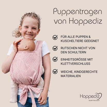 HOPPEDIZ nosidełko miękkie dla lalek pluszaków