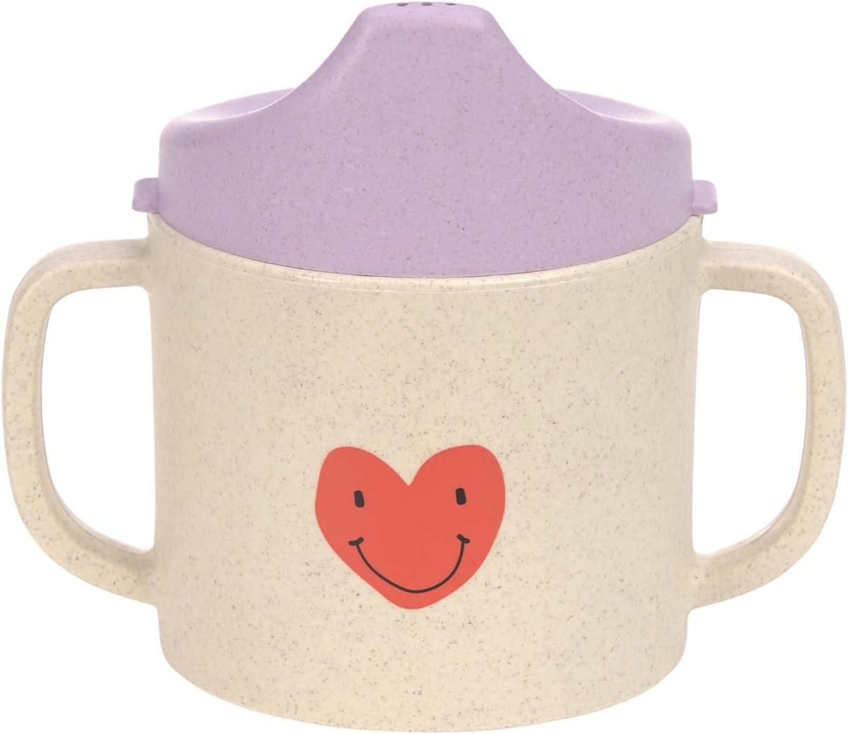 LASSIG Sippy Cup Happy Rascals Heart gobelet avec embout 150 ml 6 m+