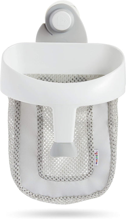 MUNCHKIN Super Scoop organizer siatka do kąpieli, organizer na zabawki z przyssawką, bez BPA