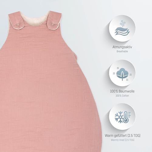 Julius Zöllner winter muslin sleeping bag 2.5TOG 62/68cm