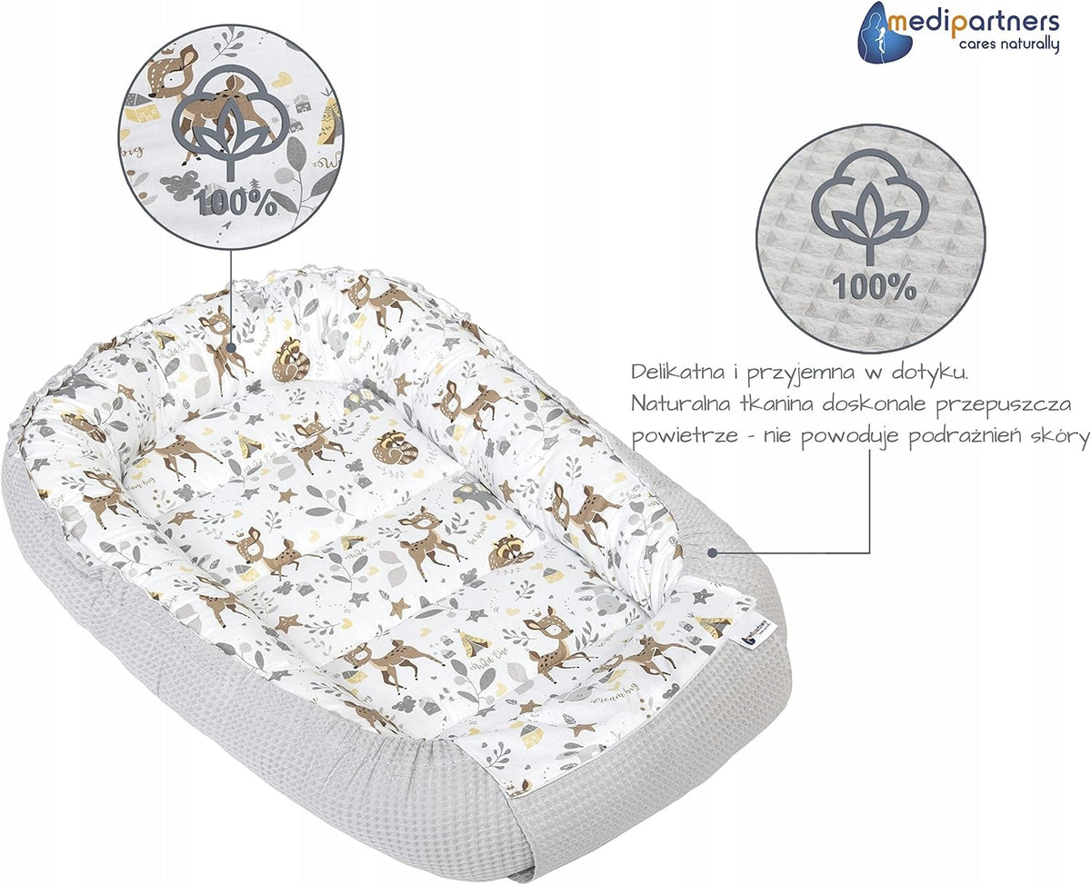 MEDIPARTNERS cocon bébé nid 90 x 50