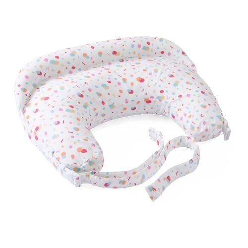 Boppy Deluxe pernă de alăptare cu husă 0m+